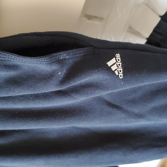 Men's Large Adidas Black Sweatpants - Picture 4 of 6